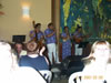 The band at the Luau
