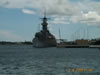Full shot of the USS Missouri